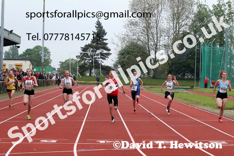 100 metres, 2021 North East Grand Prix No. 3, Monkton, Wednesday, june 2nd. Photo: David T. Hewitson/Sports for All Pics